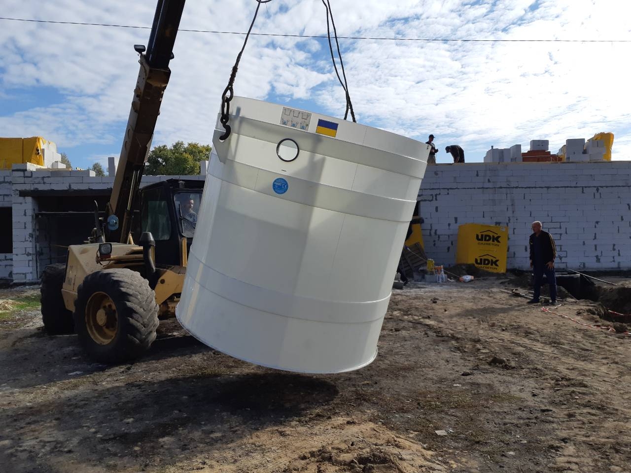 Монтаж очистных сооружений AQUATEC (4)